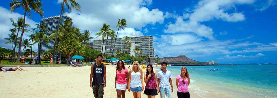 Global Village Sprachschulen - Hawaii Strand
